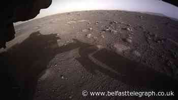 Nasa’s Perseverance rover sends back first colour images from Mars
