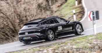 2022 Porsche Taycan Cross Turismo electric wagon has a gravel driving mode     - Roadshow