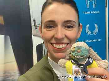 New Zealand’s prime minister Jacinda Ardern launches hunt for child’s bunny left behind at airport