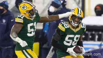Packers release veterans Wagner, Kirksey