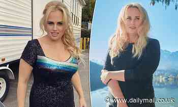 Rebel Wilson shows off her 30kg weight loss in a figure-hugging dress