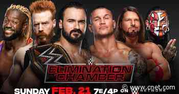 WWE Elimination Chamber 2021: Start times, how to watch, full card and WWE Network     - CNET