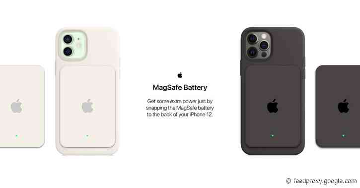Apple reportedly developing MagSafe battery pack for iPhone 12