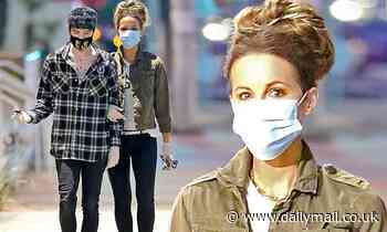 Kate Beckinsale, 46, links arms with her boyfriend Goody Grace, 23 - Daily Mail