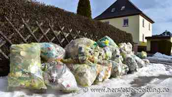 Sonderfahrt für Gelbe Säcke in Bebra - Hersfelder Zeitung