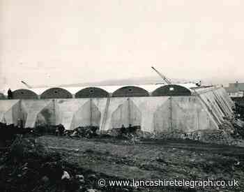 Covers went on for new Blackburn reservoir for East Lancs