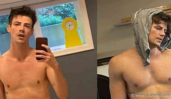 The Flash's Grant Gustin Shows Off New Buff Body After 7 Months of Hard Work!
