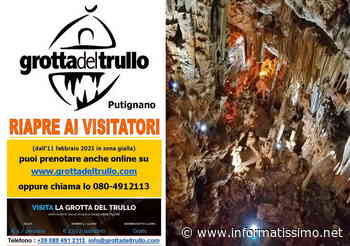 Grotta Del Trullo di Putignano: ripartono le visite guidate - Putignano Informatissimo