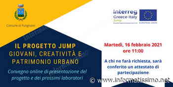 Putignano - Progetto Jump: giovani, creatività e patrimonio urbano - Putignano Informatissimo