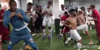 Video viral: los jugadores del Santos metieron el mejor festejo del año - Bolavip