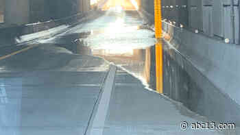 Water main break blocks part of Westpark Tollway - KTRK-TV