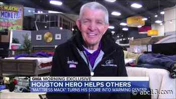 Houston hero 'Mattress Mack' offers furniture store as shelter amid winter storms: Watch his 'Good Morning America' interview - KTRK-TV