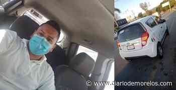 Taxista de Cuernavaca salió hacia Iguala pero no regresó; temen por su vida - Diario de Morelos