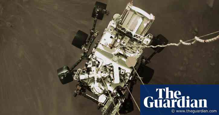 Nasa scientists hail Perseverance rover's arrival on Mars with stunning images