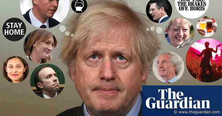 The path out of lockdown: can Boris Johnson keep his boosterism at bay?