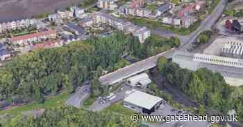 Repairs to arson-damaged bridge get underway - Gateshead Council