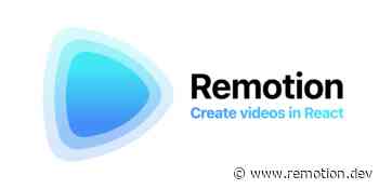 Remotion: Create motion graphics in React