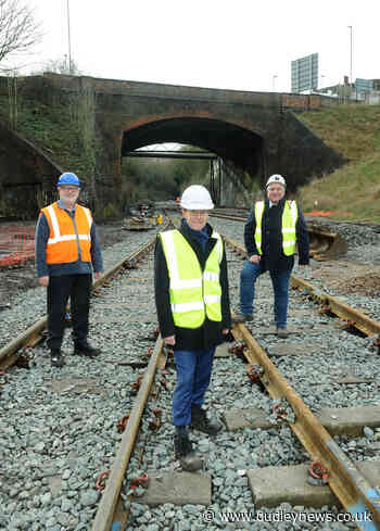 Milestone reached in Dudley Very Light Rail programme, with test track completed - Dudley News