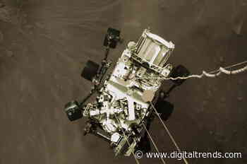 See a preview of the Perseverance landing from the POV of the descent stage