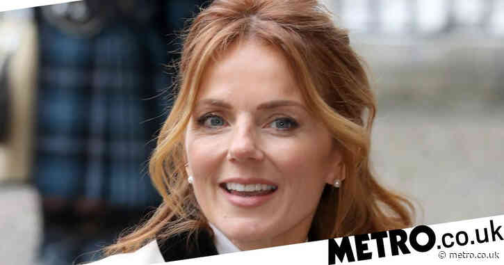 Geri Horner shows off artistic skills as she spray paints car because why not?