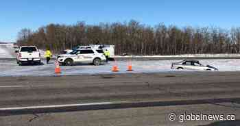 Saskatchewan RCMP on scene of serious vehicle collision on Highway 1 west of McLean