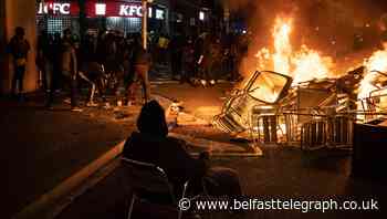 Clashes break out on fifth night of protests over rapper imprisonment