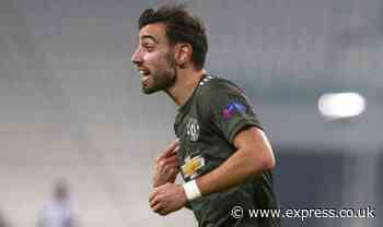 Manchester United star Bruno Fernandes told he has three team-mates to thank for fine form - Express