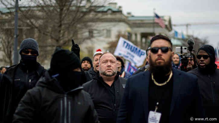FBI & DOJ investigating Alex Jones and Roger Stone for alleged ties to ‘US Capitol INSURRECTIONISTS’ – reports