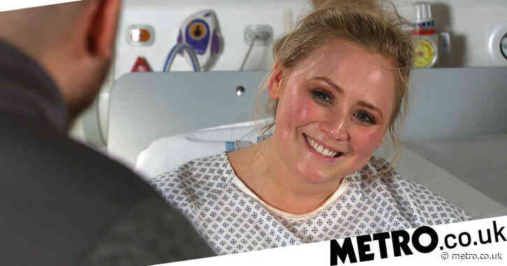 Emmerdale spoilers: Tracy Metcalfe gives birth but can Nate cope with the gore?