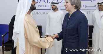 Theresa May paid £115k to speak at event founded by 'kidnapper' Dubai ruler