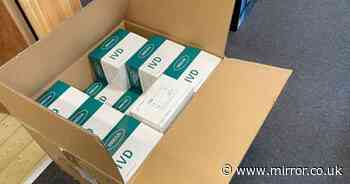 Thousands of stolen NHS Covid tests illegally sold on Ebay for up to £400 a box