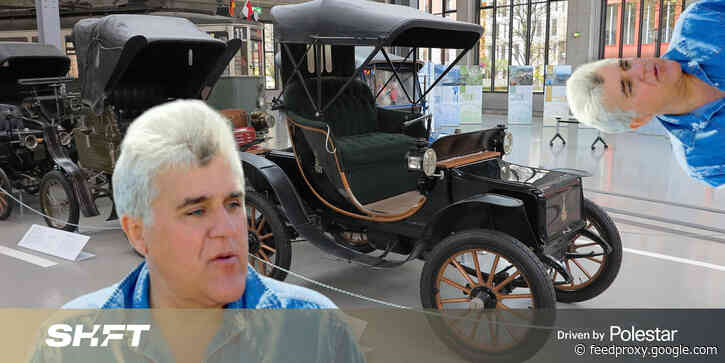 Watch Jay Leno get nostalgic and swoon over this 1909 EV