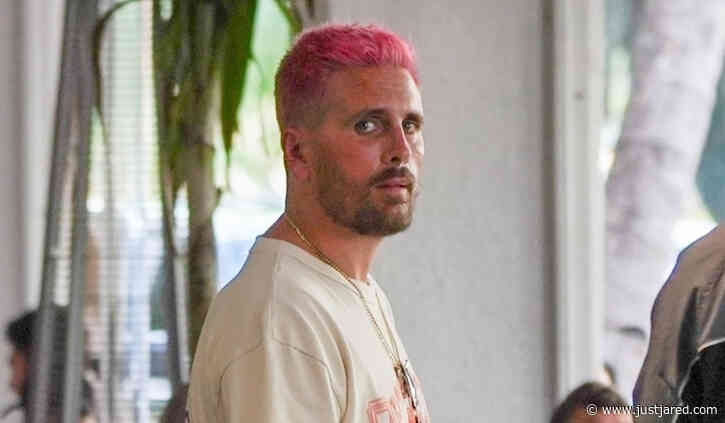 Scott Disick Dyes His Hair Pink Just Days After Going Blond