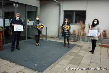 Blumengrüße für unsere Senioren: Eine Valentinstags-Tour durch die Pflegeheime - meinbezirk.at