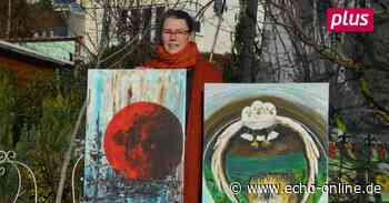 Rhein-Neckar Astrid Zimmermann aus Hirschberg malt apokalyptische Bilder - Echo Online