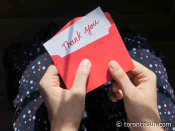 ASK AMY: Millennial wonders if 'thank you' is too old-fashioned - Toronto Sun