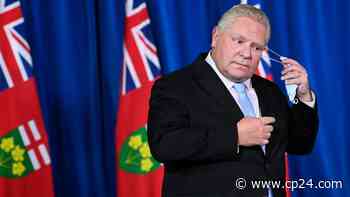 Ford suggests province will grant Toronto, Peel request for delay easing restrictions - CP24 Toronto's Breaking News