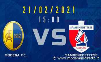 Calcio, serie C: Modena-Sambenedettese. Segui la diretta. VIDEO/STREAMING - modenaindiretta.it