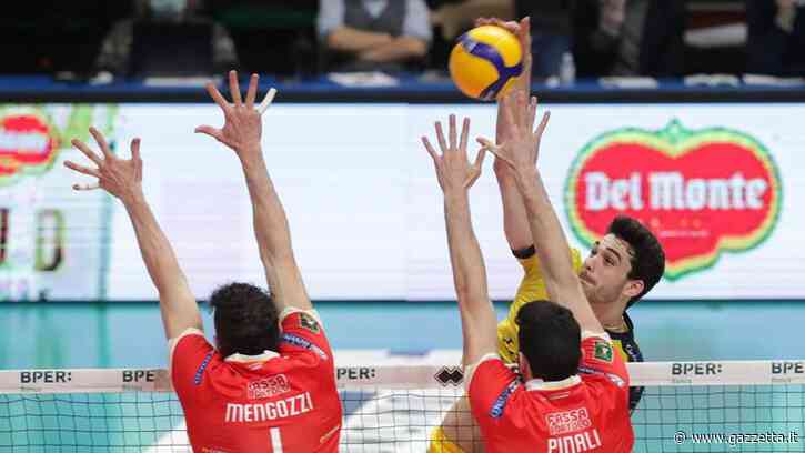 Volley, Superlega: Modena piega Ravenna in gara-1 degli ottavi - La Gazzetta dello Sport