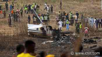 Seven dead in Nigerian military plane crash, says air force