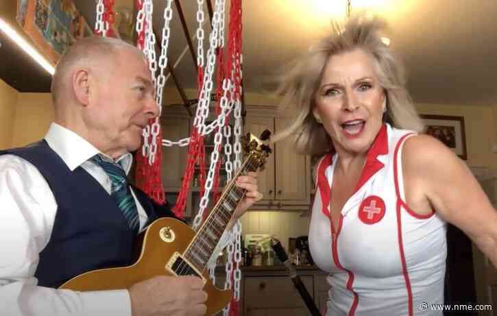 Robert Fripp and Toyah Willcox share cover of Alice Cooper’s ‘Poison’