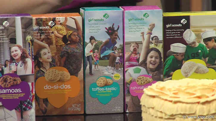 Local Girl Scouts getting cookies to people via drive-thrus, delivery
