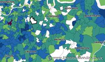 The 10 highest Covid-19 infection rates in south east London