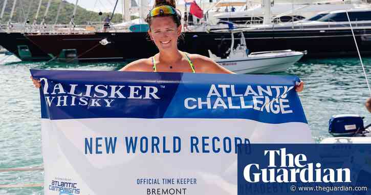 'I ate 40kg of chocolate': Yorkshire teacher, 21, on rowing solo across the Atlantic