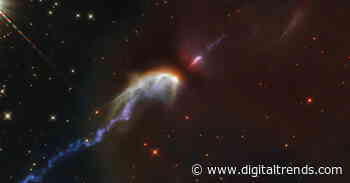 Hubble captures the beautiful ‘tantrums of a baby star’