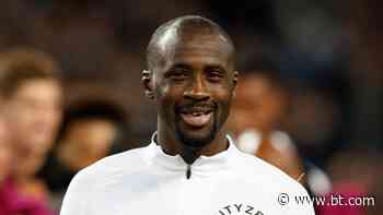 Yaya Toure joins the coaching staff at Ukrainian club Olimpik Donetsk - BT Sport