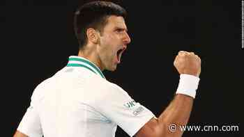 Novak Djokovic beats Daniil Medvedev in Australian Open final