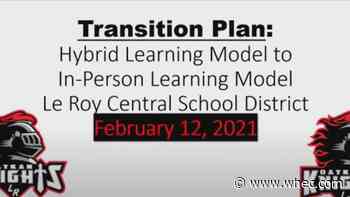 Le Roy prepares for full return to in-person learning five days a week