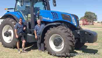 New Holland tractors line up for roadshow