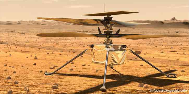 NASA says its Ingenuity Mars helicopter sent a positive status update. As it prepares for the flight, the agency is thinking about future crewed flights to the Red Planet.